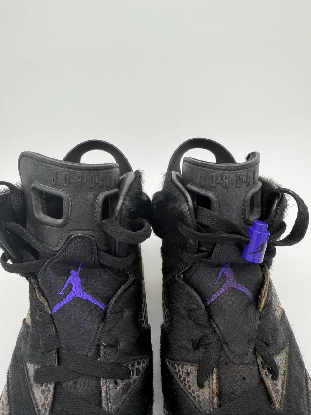 Nike Jordan 6 Retro SP Social Status AR2257-005 Shoes Black Concord- Size 10.5